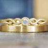 GOLDAFFAIRS - Verlobungsring "feli" aus FAIRTRADE Gold und Diamant