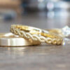 GOLDAFFAIRS - geflochtener Ring "jolie" aus Fairmined eco Gold