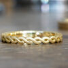 GOLDAFFAIRS - geflochtener Ring "jolie" aus FAIRTRADE Gold